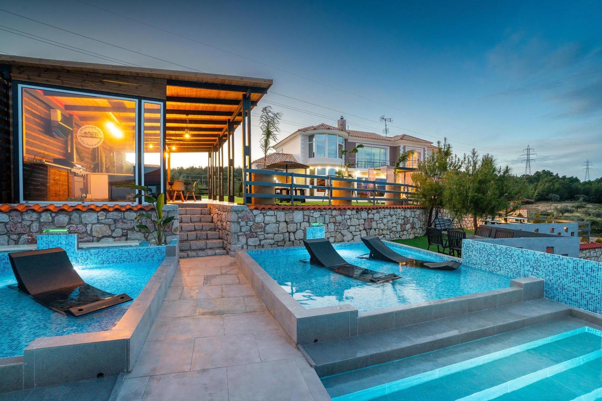 Paramithia Villa Afantou Exteriér fotografie